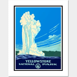 Yellowstone National Park Posters and Art